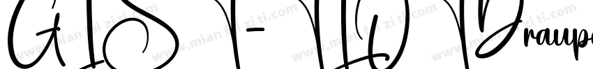 GIST-TLOTDraupadi Regular字体转换